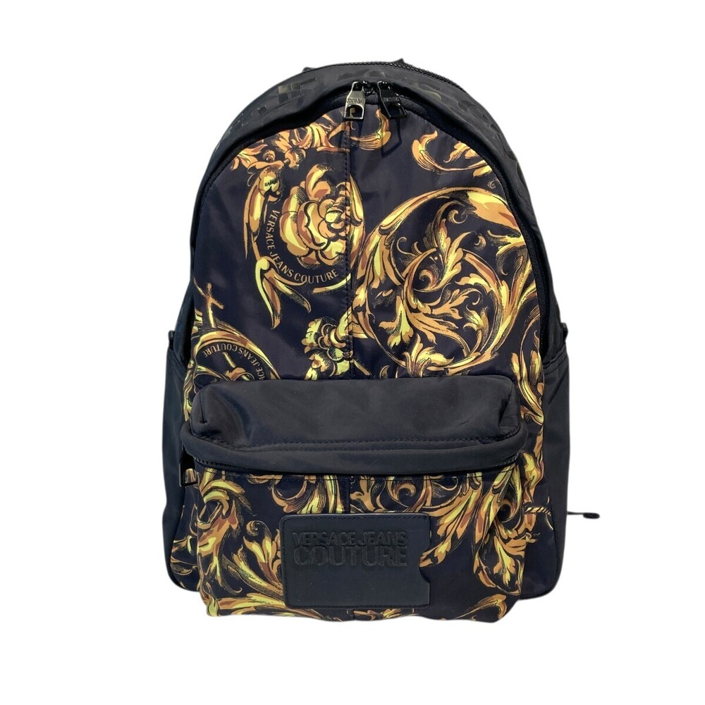 VERSACE JEANS COUTURERANGE ICONIC LOGO Daypack Black